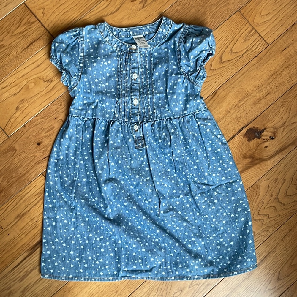 Oshkosh 4T cotton heart dress
